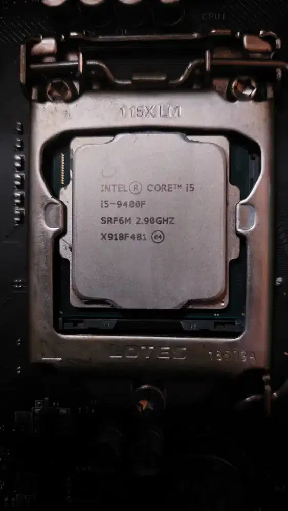 Intel gen9 i5 9400f + MoBo + Ram 24GB