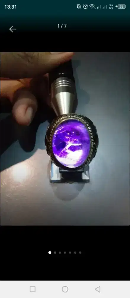 Kecubung Amethyst Bungur Dark Purple HQ