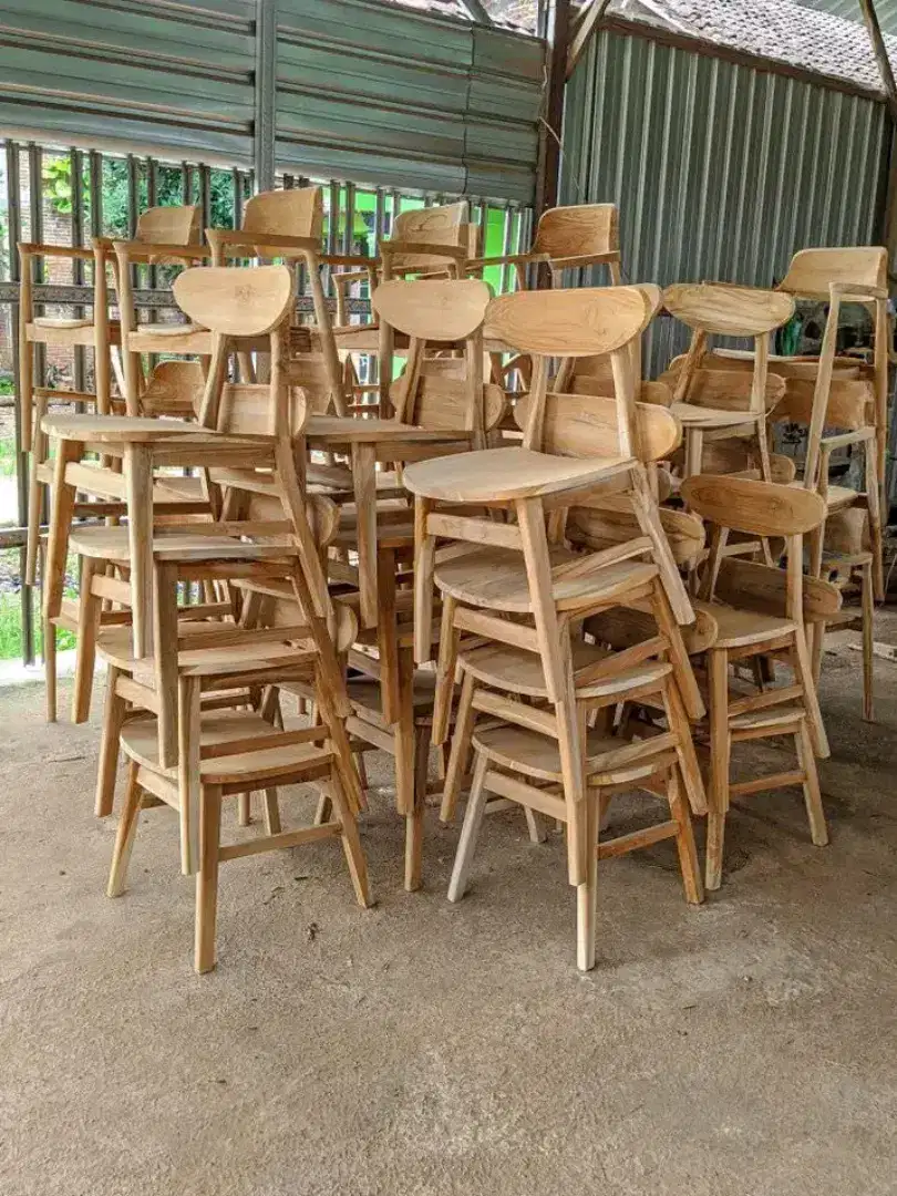Kursi makan kursi cafe
