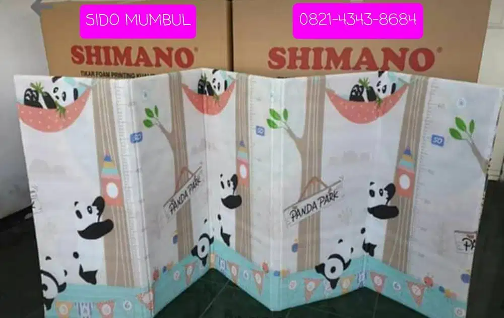 TIKAR KARPET LIPAT FOAM ANAK