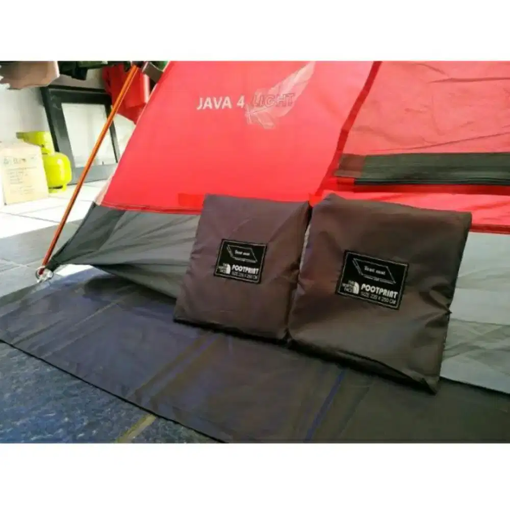 footprint tenda camping 220*250 kap 4 dan atau Footprint Tenda Camping