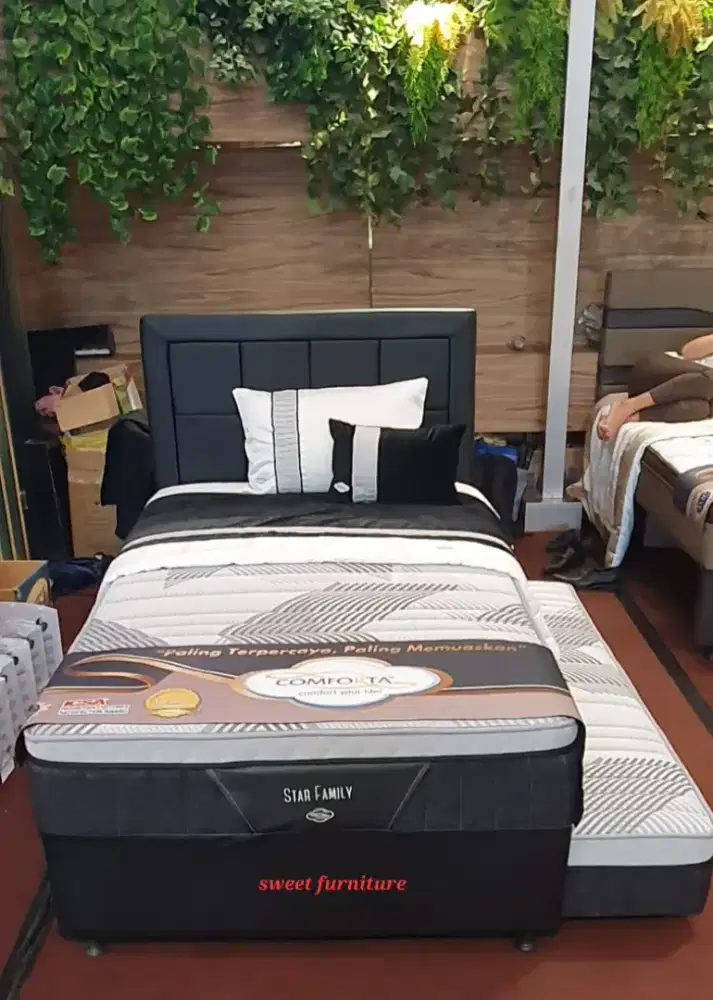 Bed dorong Comforta Star Family 4 kaki