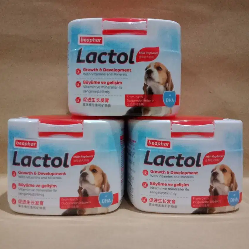 Lactol Puppy Milk Replacer Beaphar Lactol Susu Anjing 250gr 0-12 bulan