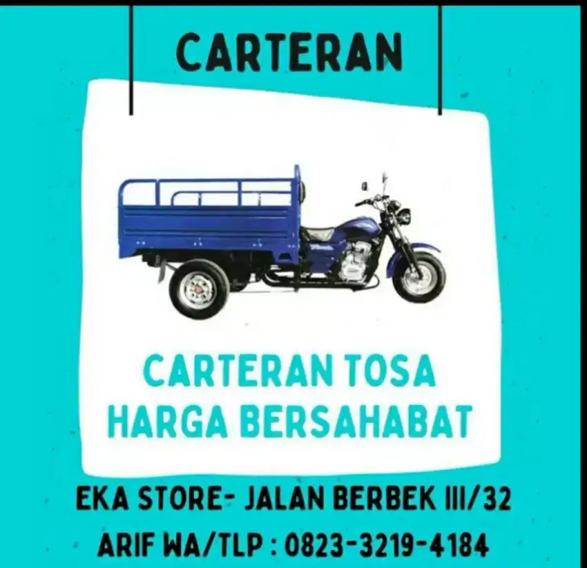 carteran tosa roda 3