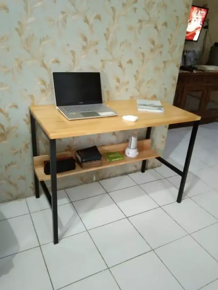 Meja komputer meja belajar industrial