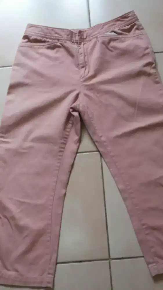 Celana bahan Bossini pink