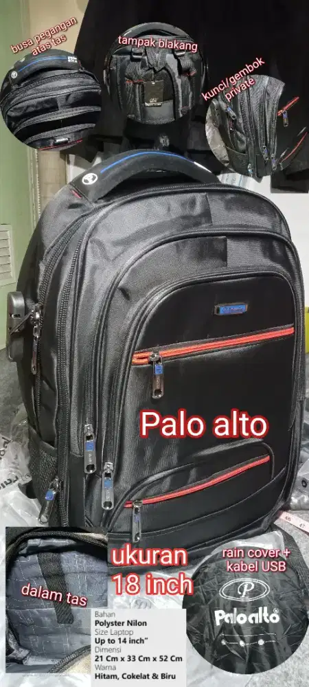 Tas ransel palo alto