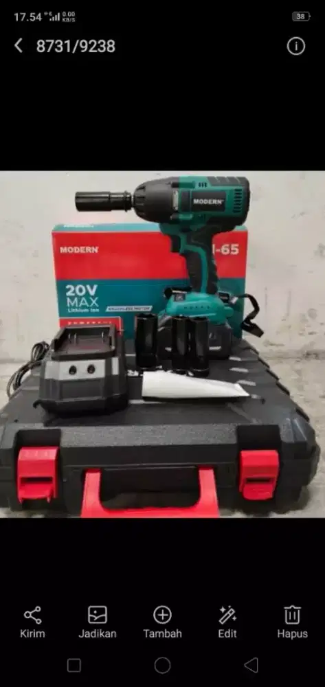 (Rumah teknik jogja)impact cordless modern torsi besar