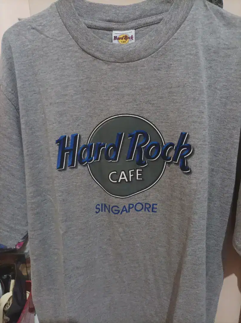 Kaos Hard Rock Singapore Original