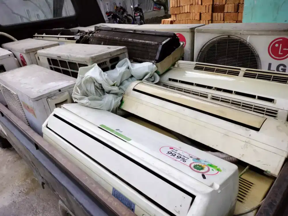 Terima lelangan AC bekas & rusak