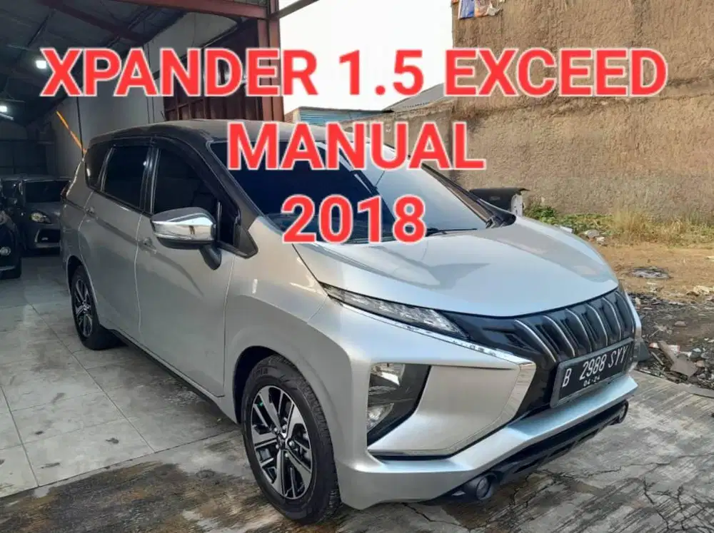 MITSUBISHI XPANDER 1.5 EXCEED MANUAL / MT 2018 SILVER, 2019 Mobil