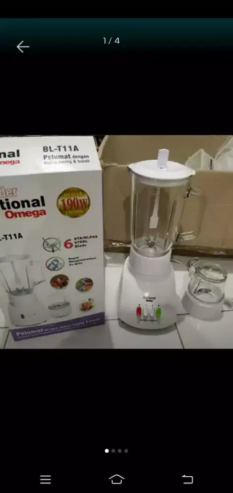 Blender 2 Gelas Kaca