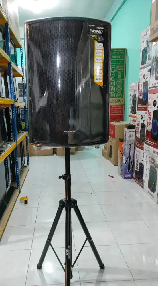 Speaker karaoke Portabel POLYTRON PAS PRO 15 inci