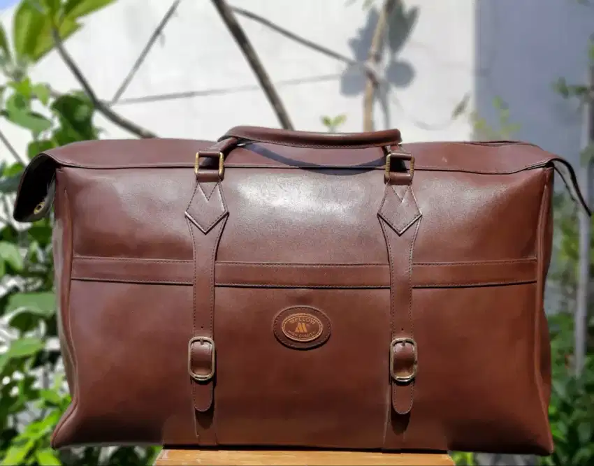 Tas Travel Kulit Antik / Antique Travel Leather Bag