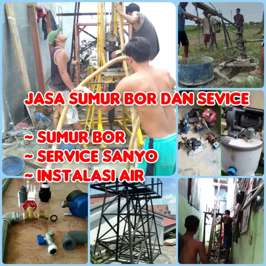 Jasa service dan sumur bor