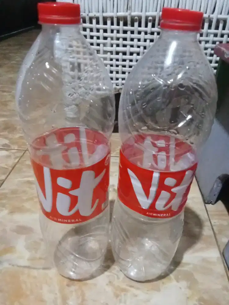 Jual botol bekas minuman vit