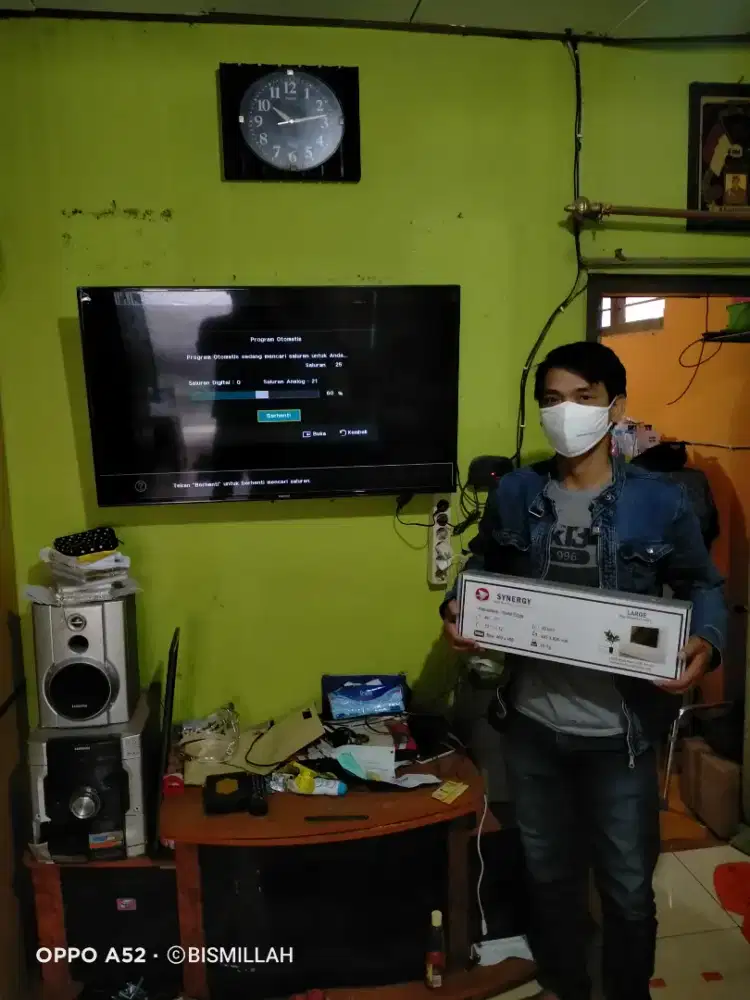 Jasa Pasang breket tv led lcd 14in-60in