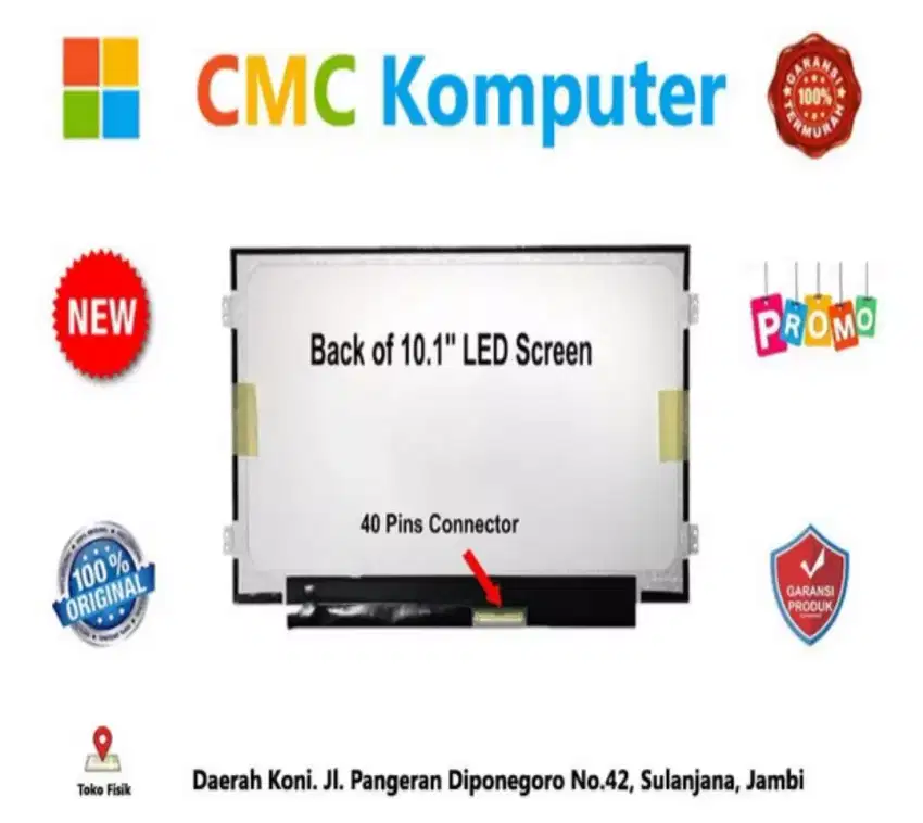 Lcd laptop 14 slim 30pin Led laptop Lcd laptop semua merk laptop BARU