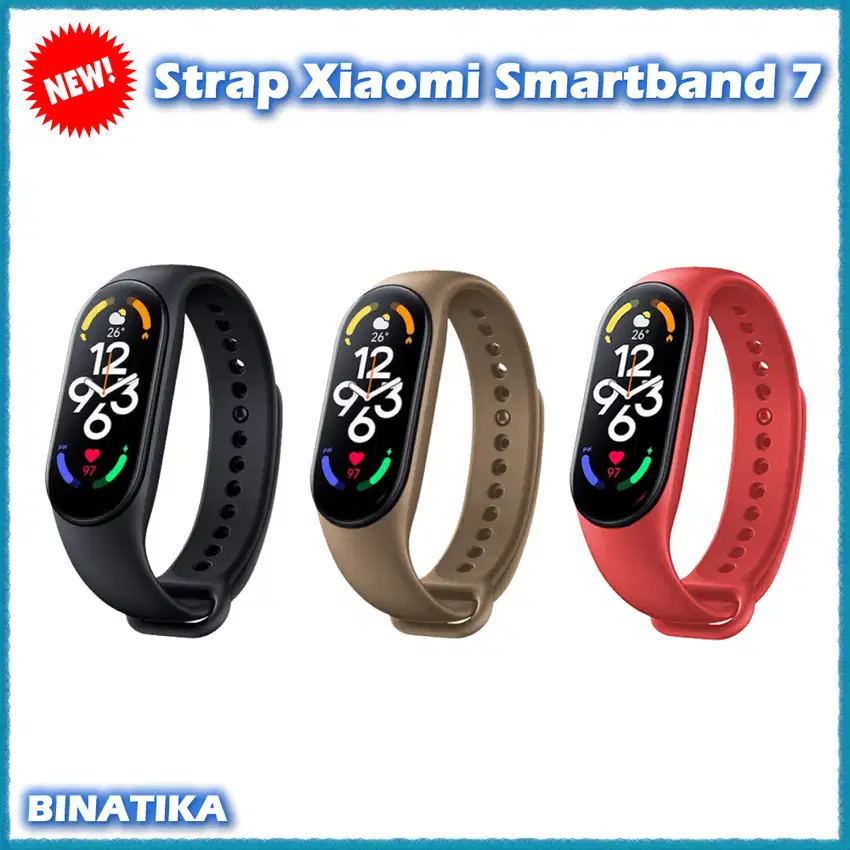 Miband 7 Strap Xiaomi Smartband 7 Replacement Tali Gelang Mi Band 7