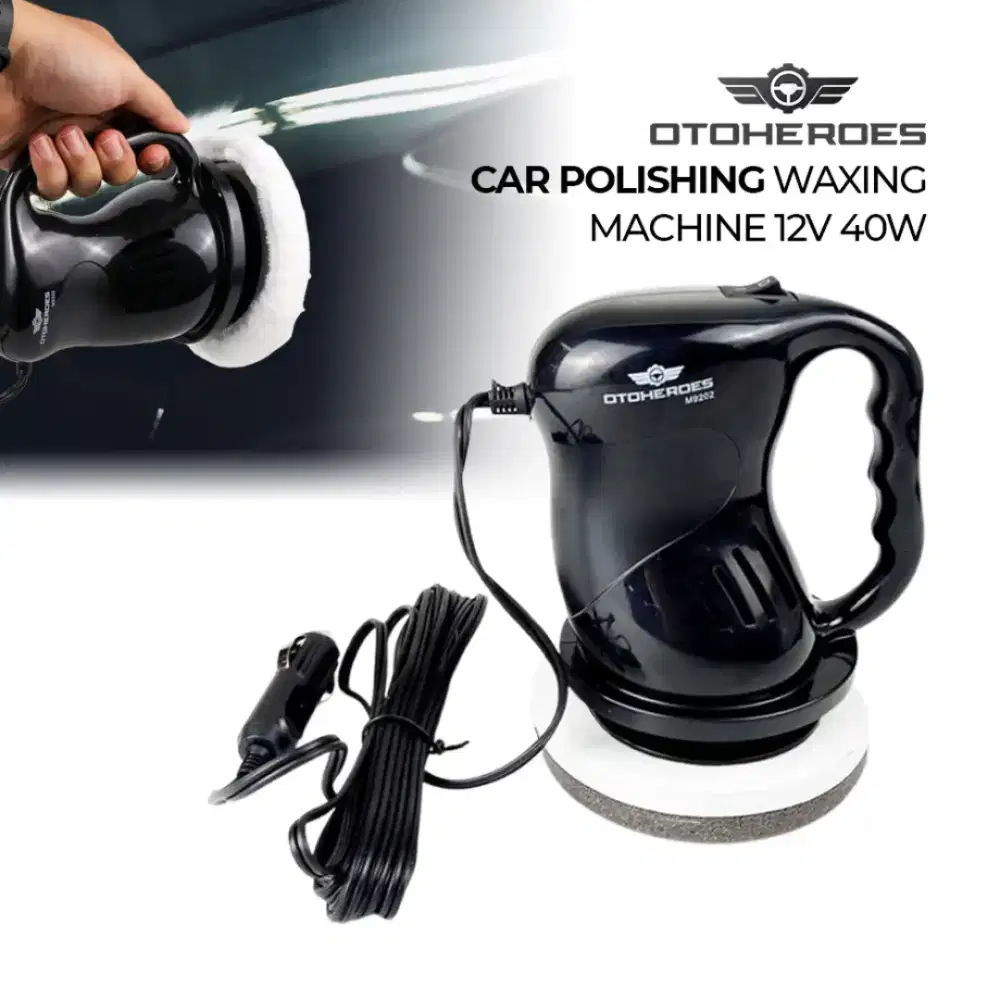 otoheroes car polishing waxing machine 12v 40w