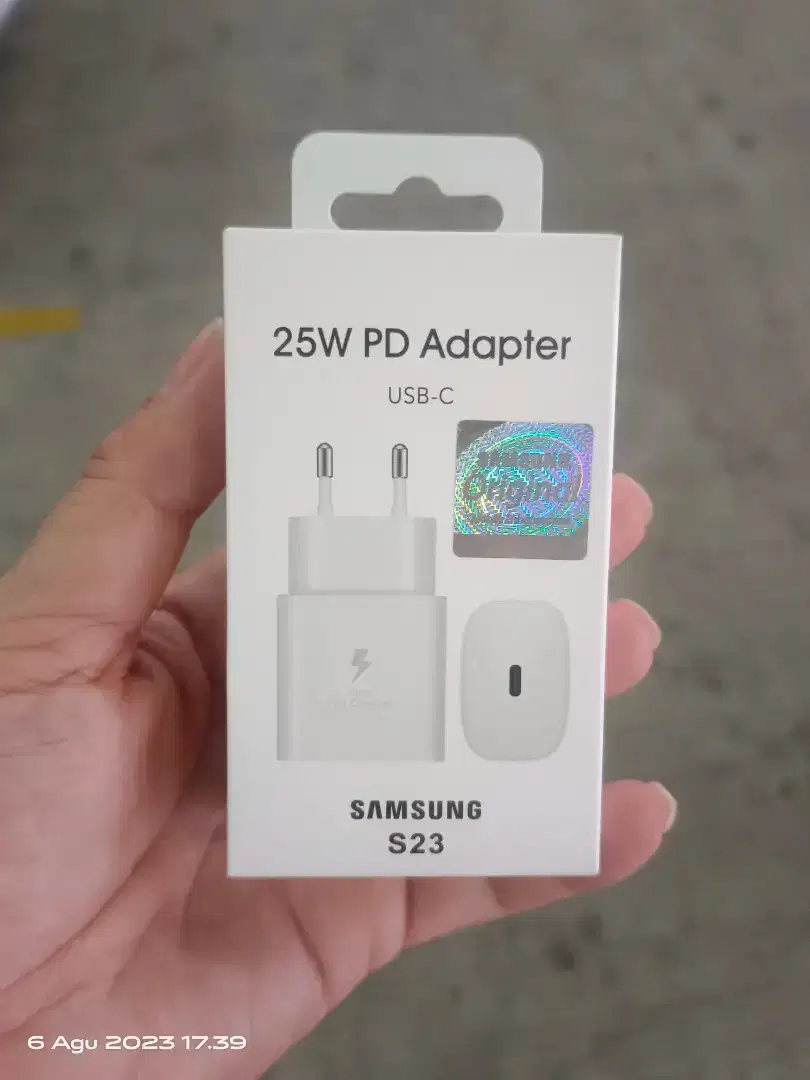 Jual Adapter Charger Samsung ori C(25watt) ready stok