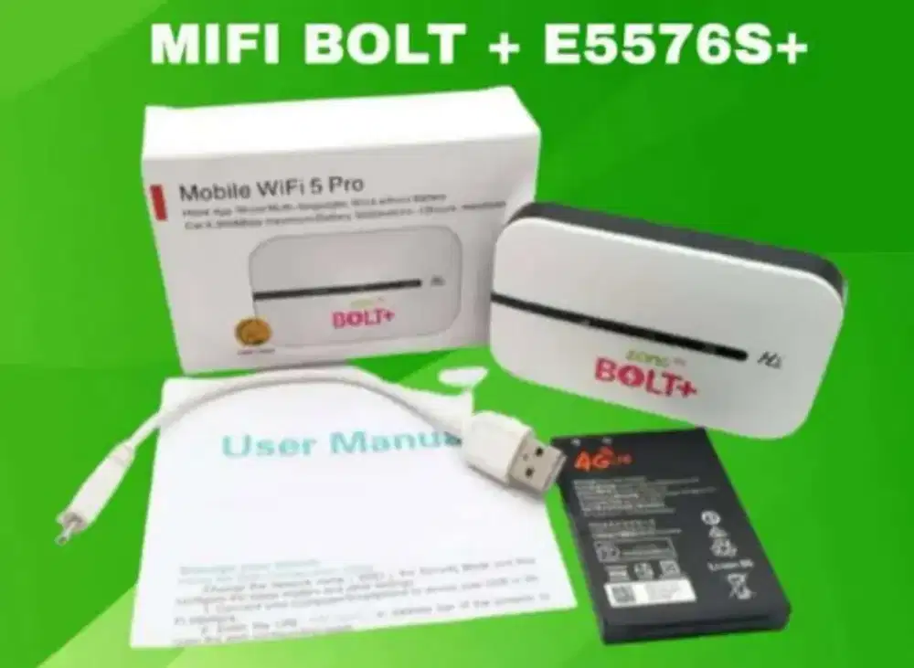 Modem Mifi Huawei Bolt E5576S+ 4G