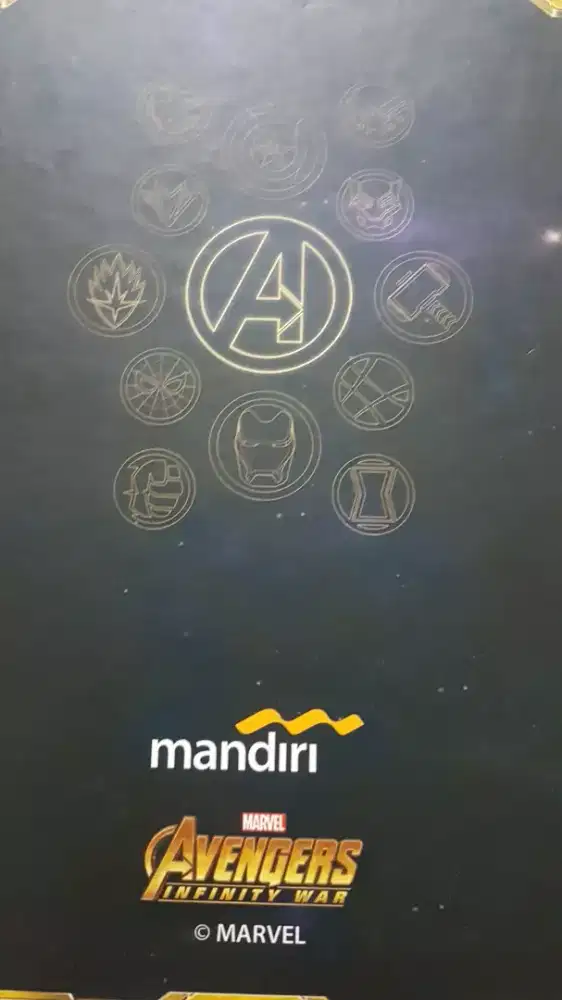 avengers buku mandiri x marvel e money kartu uniqlo