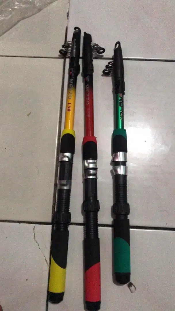 alat pancing satu set (joran+ rill)