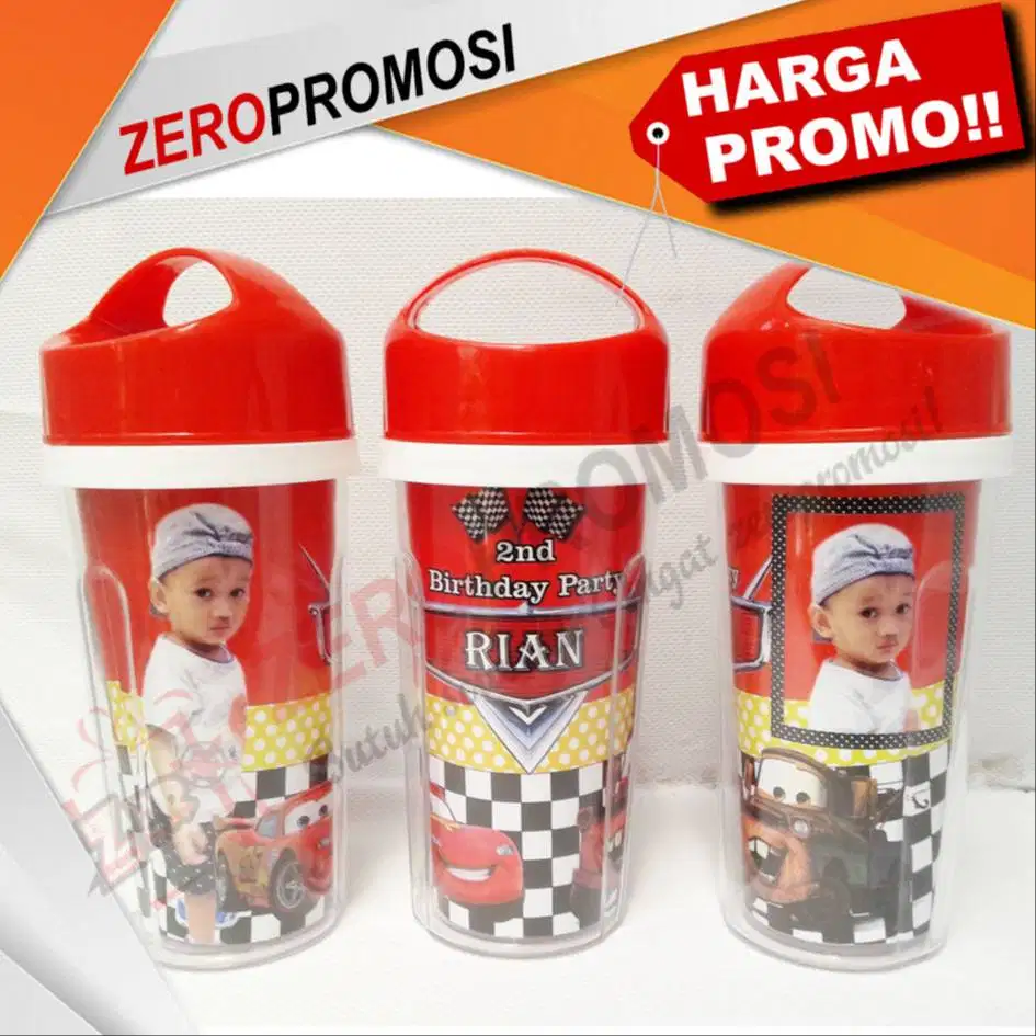 souvenir botol minum tenteng t88 insert paper