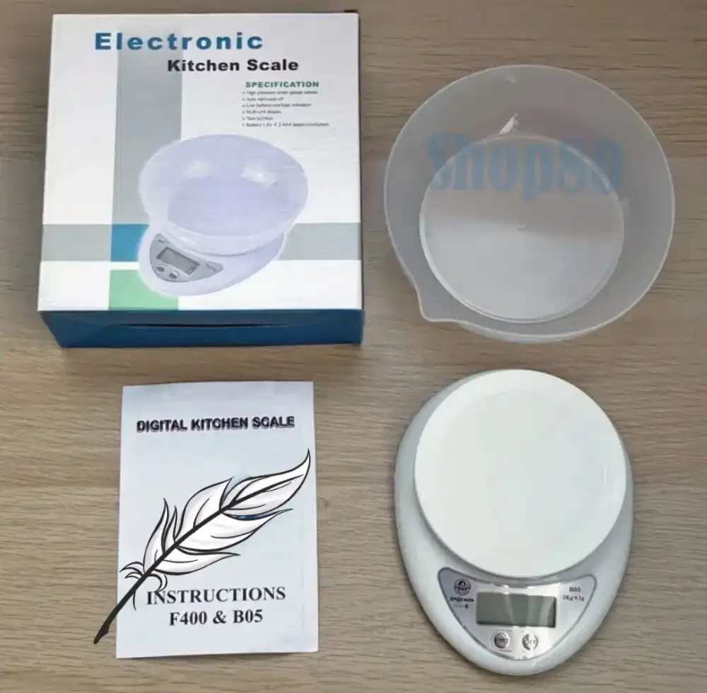 Timbangan Digital Dapur Mangkok Elektronic Kitchen Scale
