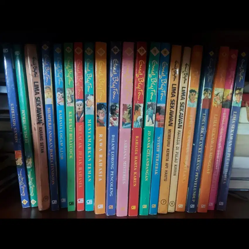 5 Sekawan The Famous Five 21 Series Complete