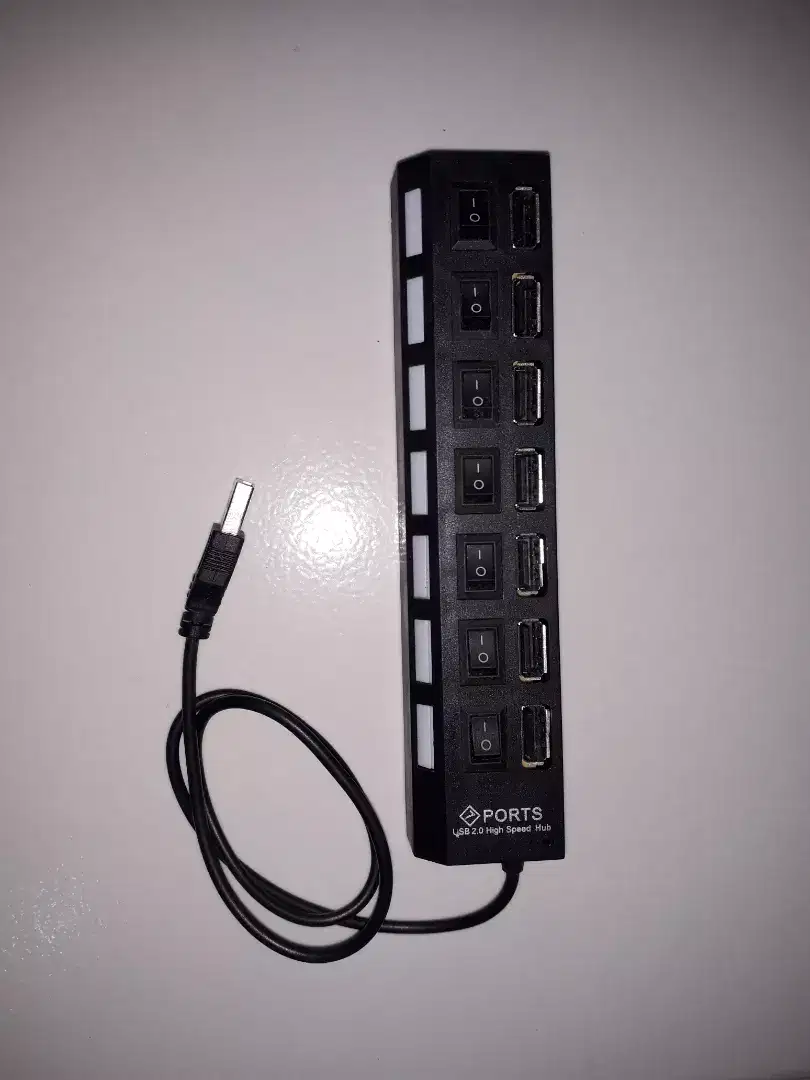 Seken cabangan USB HUB 7 PORT - HIGH SPEED / USB HUB ON OFF 7 PORT