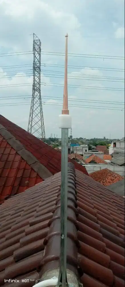 Paket Pemasangan Penangkal Petir Murah rumah dan kantor