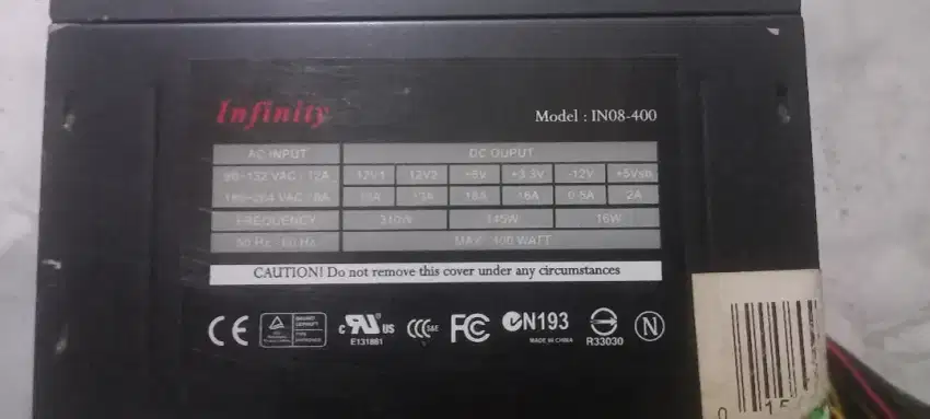 Power supply infinity