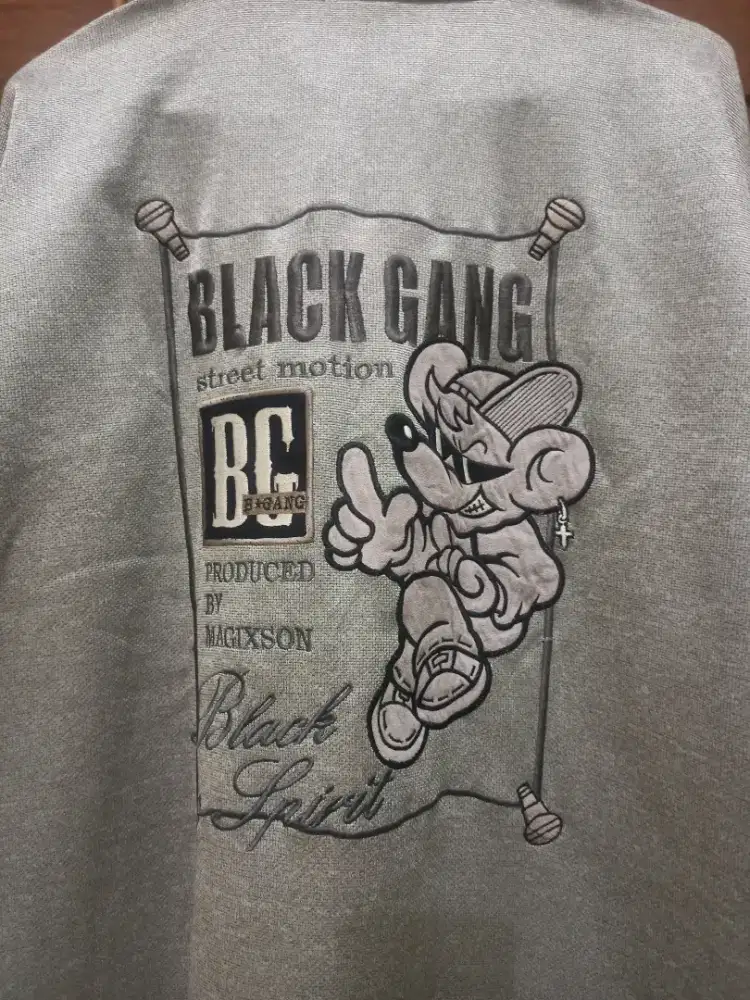 Jacket Pria Keren Black Gang by Magixson