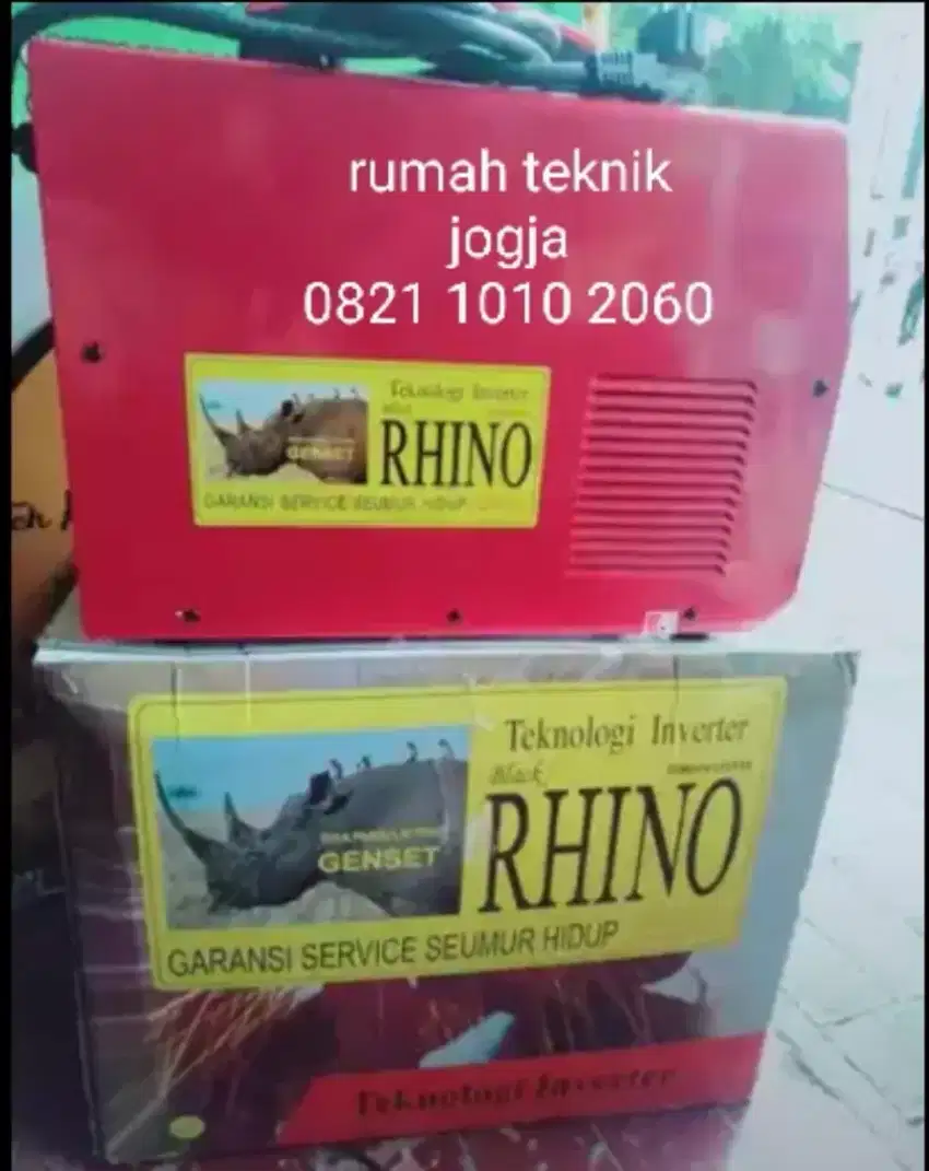 (Rumah teknik jogja)inverter las rhino 300amper, 1phase, 3 phase