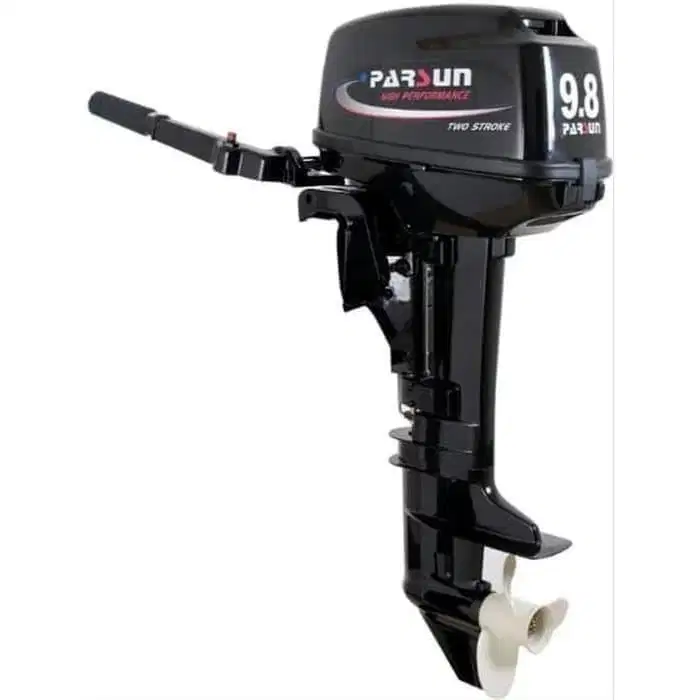 Mesin Parsun 9.8 PK 2 Tak Tempel Outboard Untuk Perahu Karet