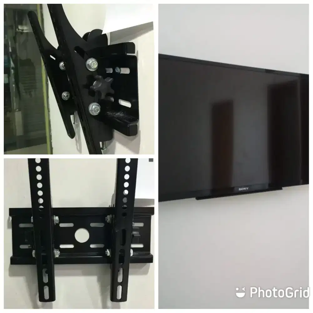Breket penyangga led lcd tv 17inc-60inc