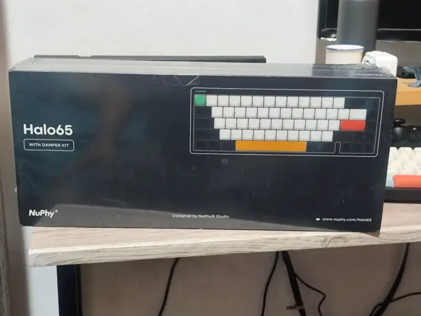 [Baru] Mechanical Keyboard Nuphy White