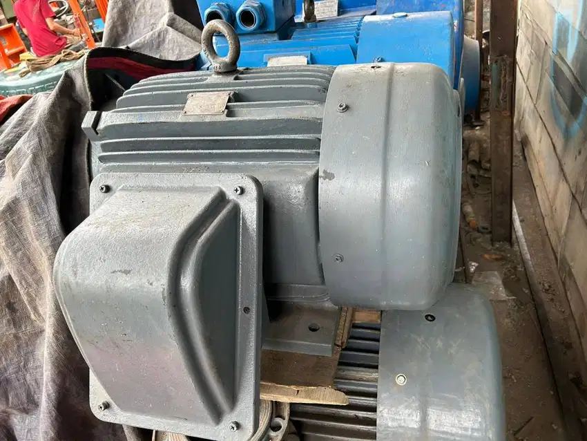 TECO 100HP 2POLE 75KW - DINAMO ELEKTRO MOTOR RPM TINGGI MULUS