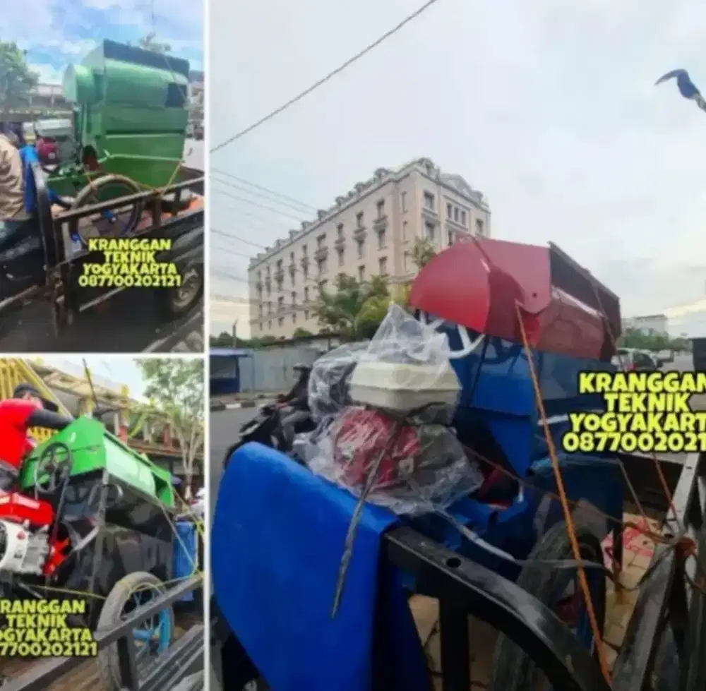 (KRANGGAN TEKNIK)perontok padi tleser pari erek padi