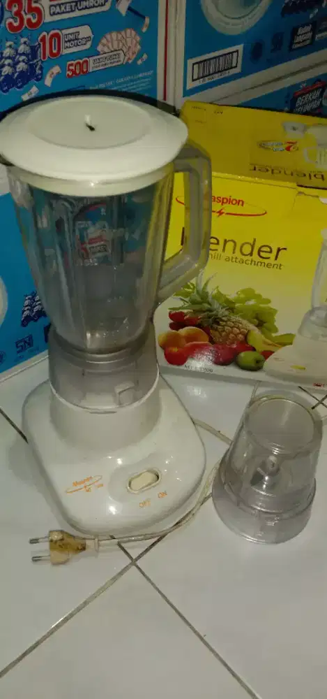 Blender maspion glass kaca