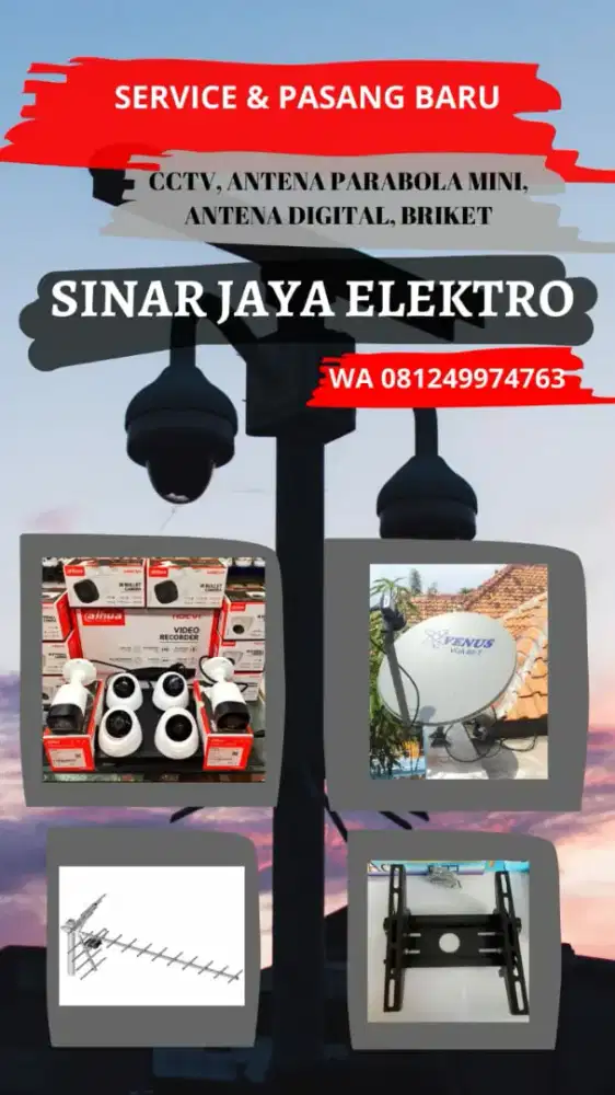 Dahua cctv kamera jernih murah