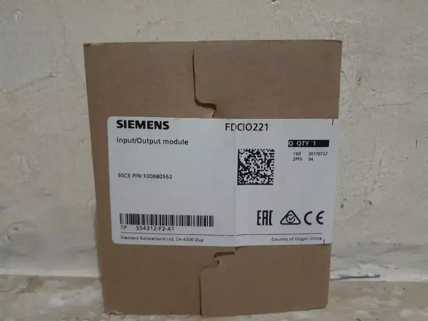Siemens input/output module FDCIO221