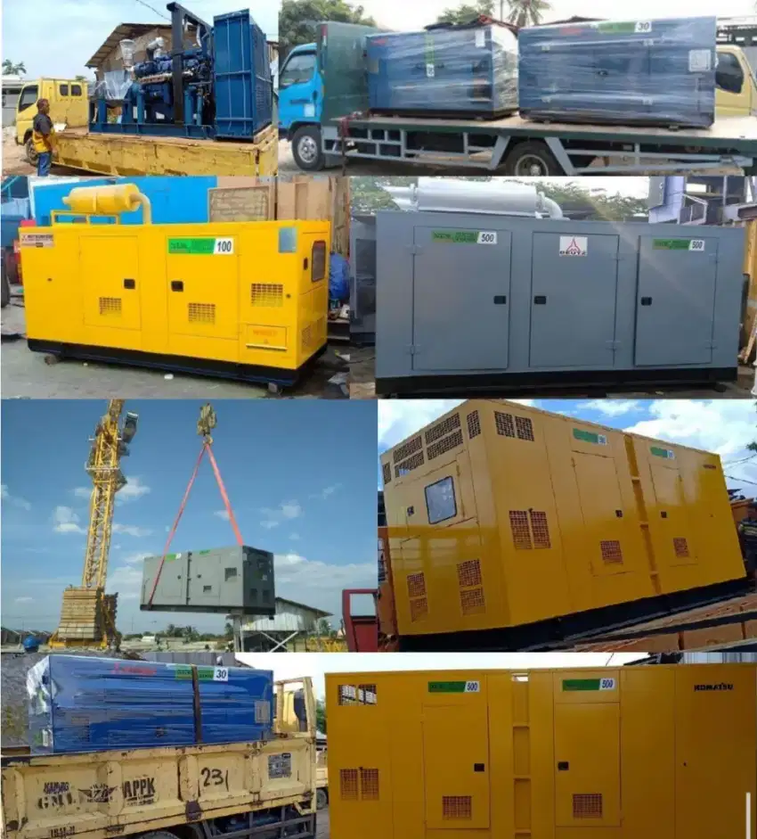 Genset dijual banyak pilihan siap pakai