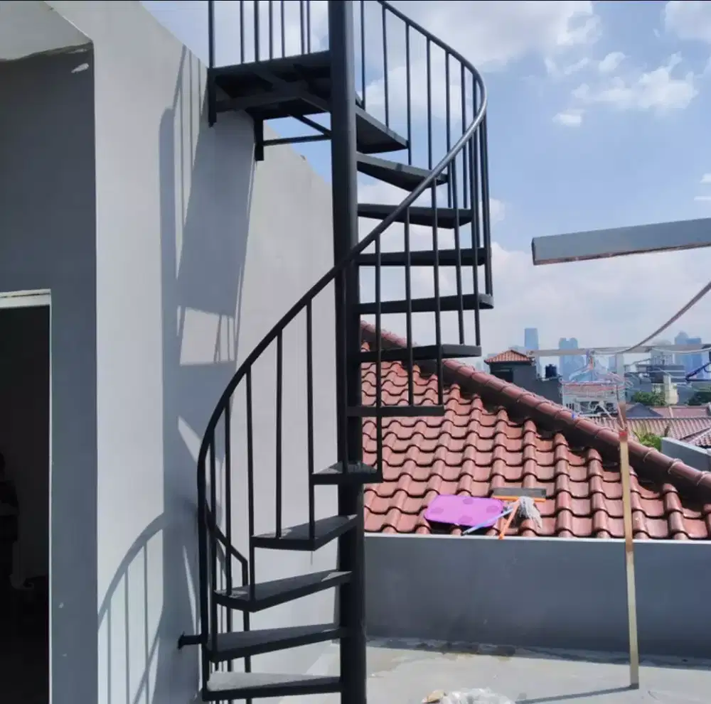 tangga spiral tangga putar