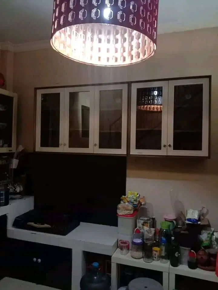 Kitchen Set Atas 5 Pintu Kaca