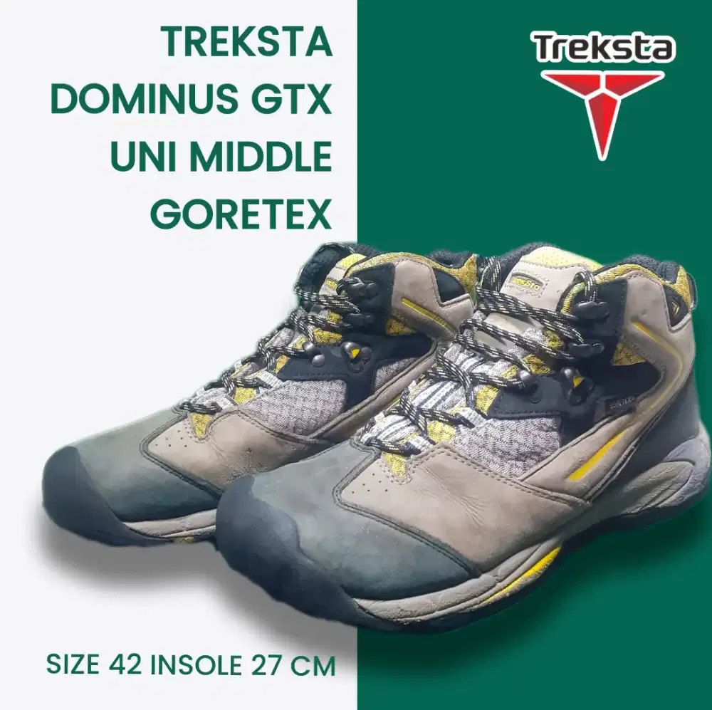 Sepatu Treksta Dominus GTX Uni Mid Goretex