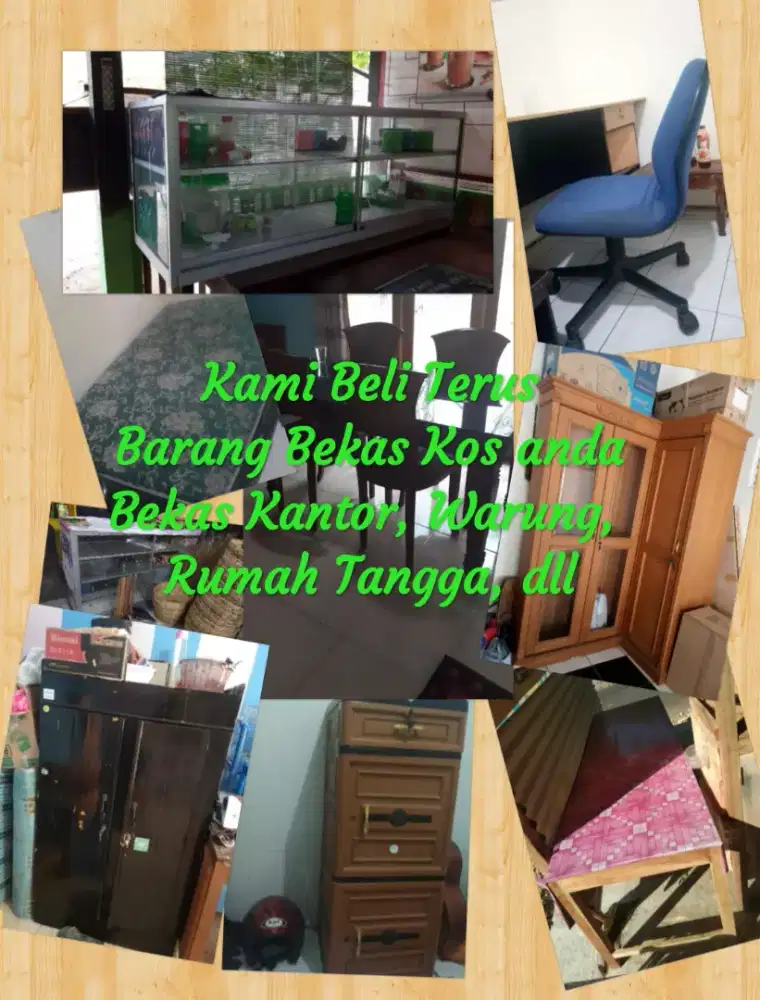 Dibeli terus Mebel kursi, lemari, bekas anda peralatan perabot rumah