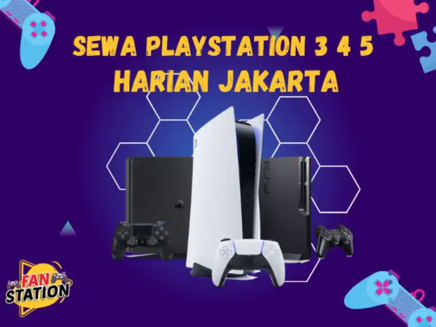 RENTAL SEWA PS PS3 PS4 PS5 & TV LED RENTAL PLAYSTATION HARIAN MINGGUAN